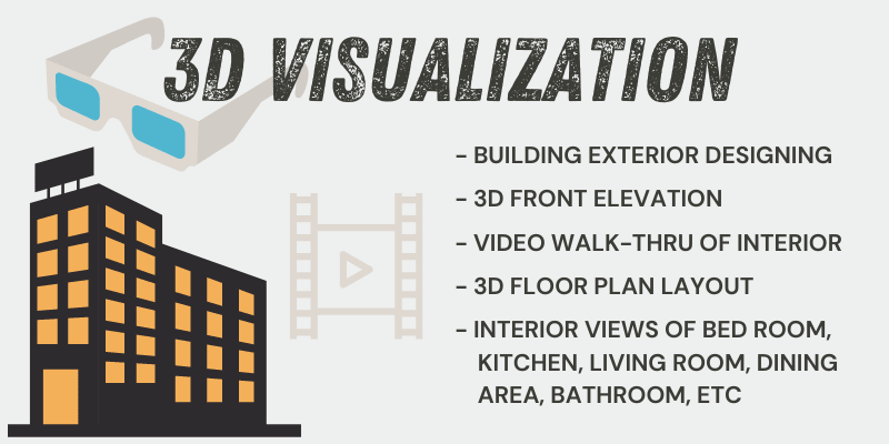 Floor Plan Bazaar 3D Visualization